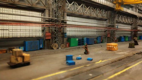 你要是不說(shuō),我還真以為這是臺(tái)北的火車(chē)整備車(chē)間 模型